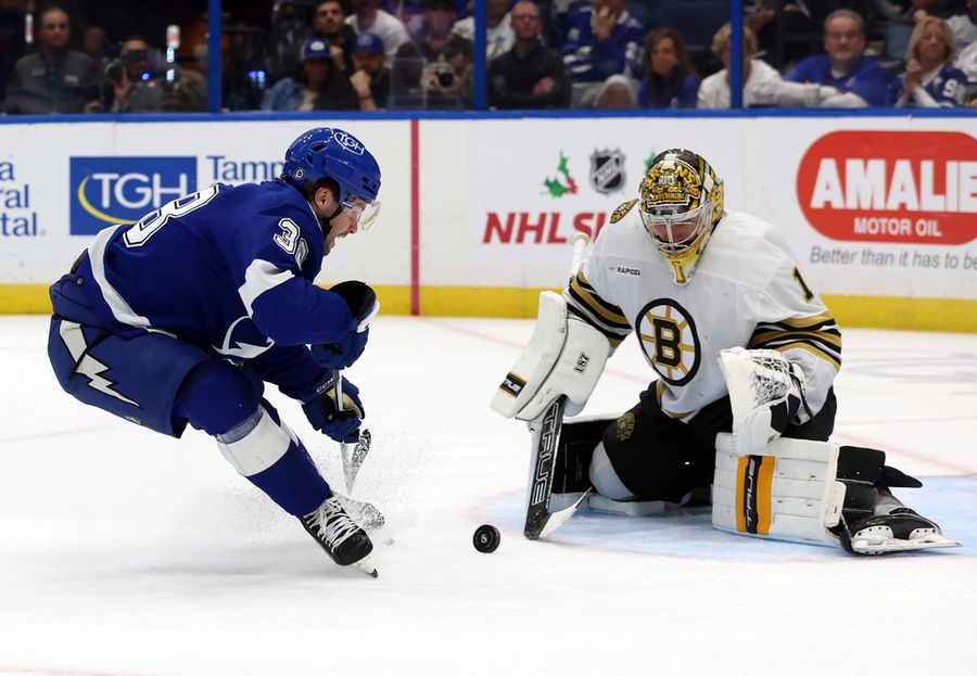 NHL: Boston Bruins at Tampa Bay Lightning