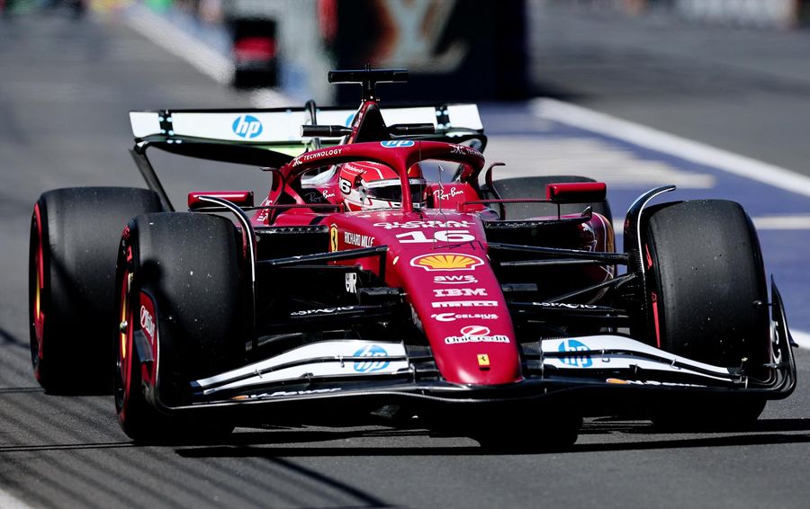 Ferrari's Charles Leclerc fastest during Australian Grand Prix practice