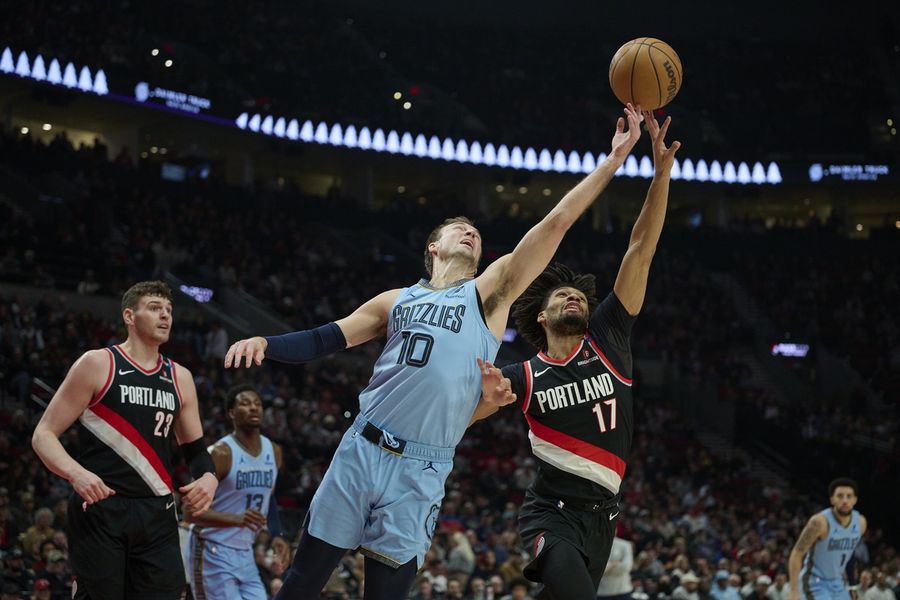 NBA: Memphis Grizzlies at Portland Trail Blazers