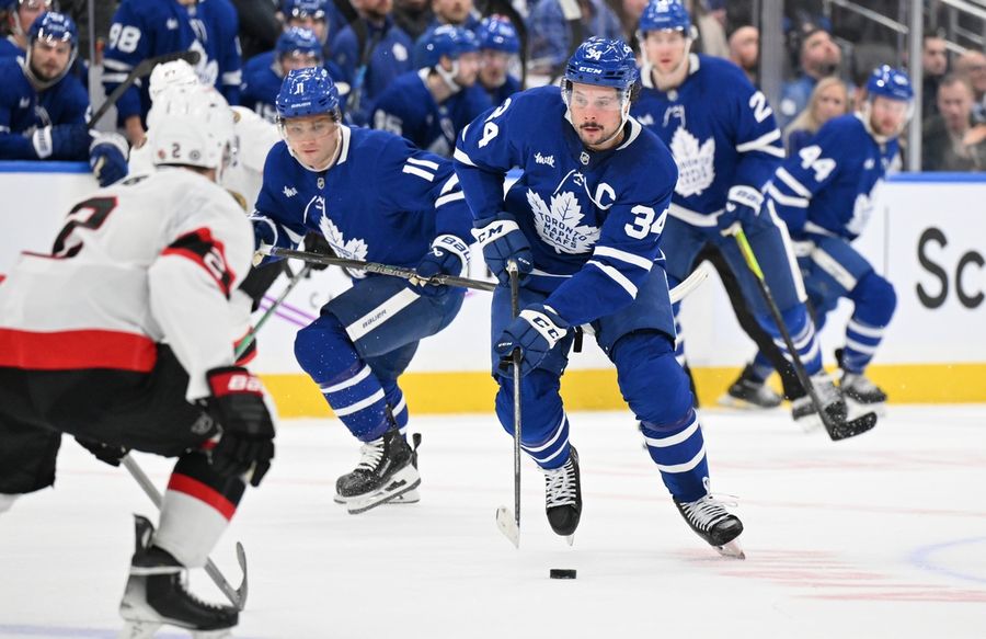 NHL: Ottawa Senators at Toronto Maple Leafs