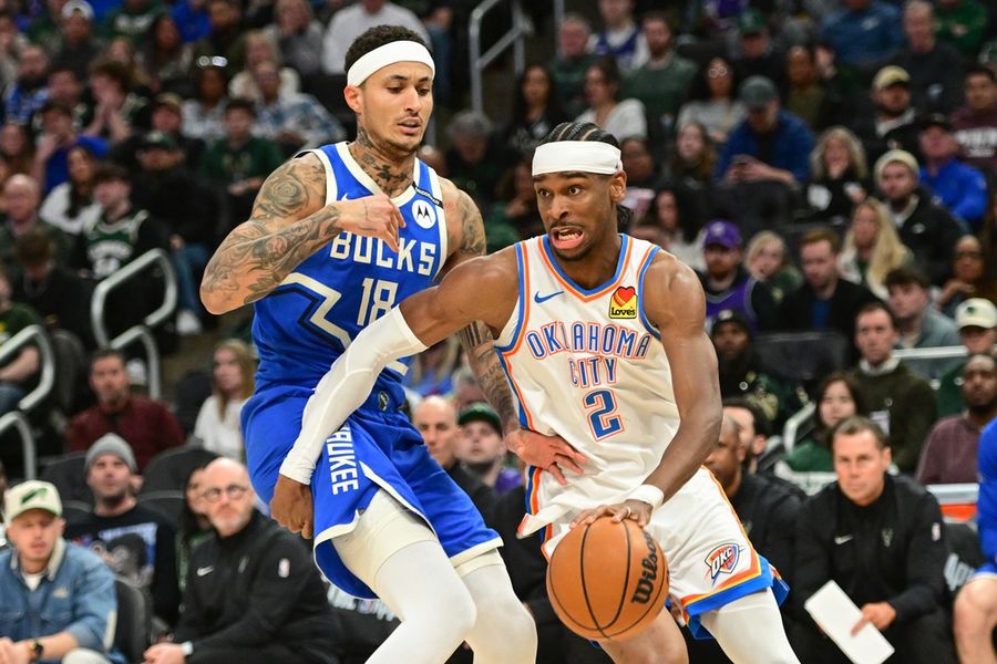 NBA: Oklahoma City Thunder at Milwaukee Bucks