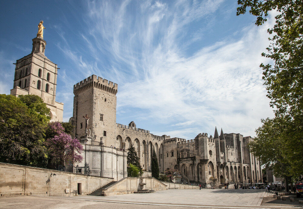 The Palais des Papes in Avignon