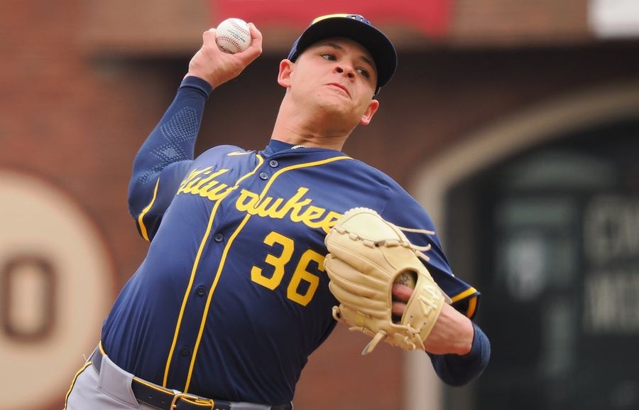 MLB: Milwaukee Brewers at San Francisco Giants