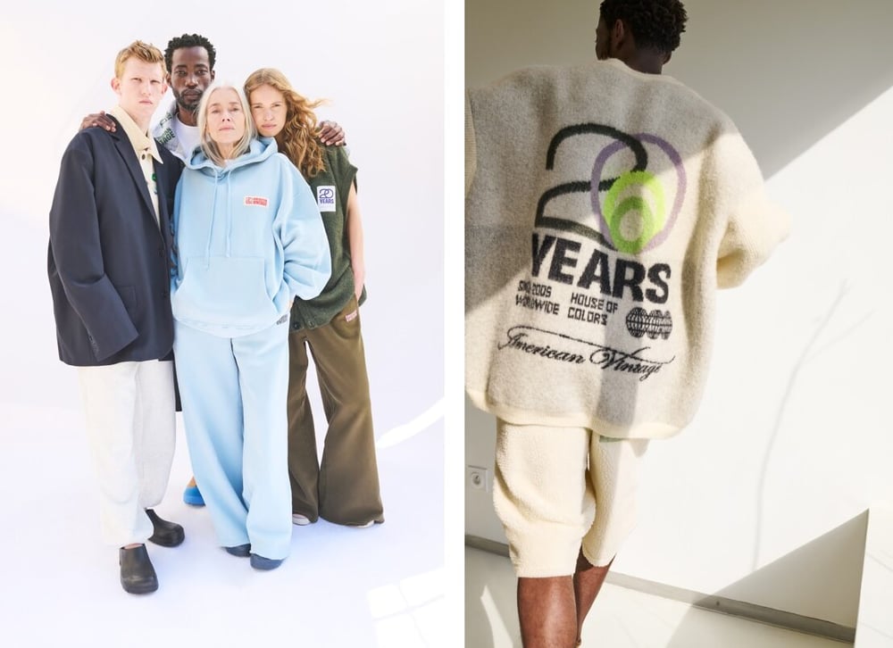 The brand’s 20th anniversary capsule collection