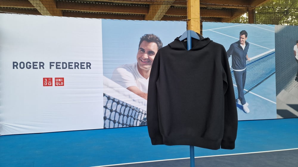 The Roger Federer collection features seven pieces.