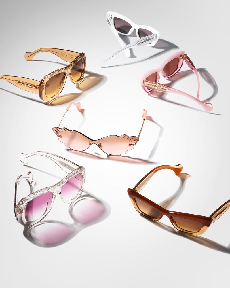 From oversized aviators to sculpted rims, Aquazzura introduces its inaugural eyewear designs.