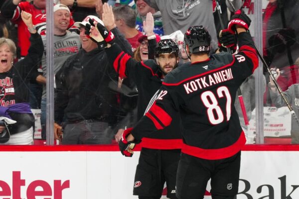 Hurricanes one win away from clinching series after 5-2 win over Caps
