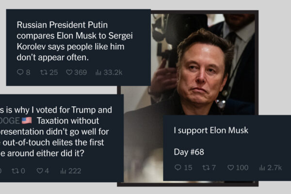Inside Elon Musk’s X Feed: Trumpism, Falsehoods and Lots of Love for Elon Musk