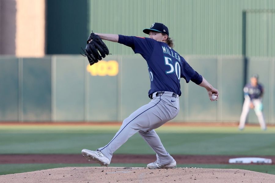 MLB: Seattle Mariners at Athletics
