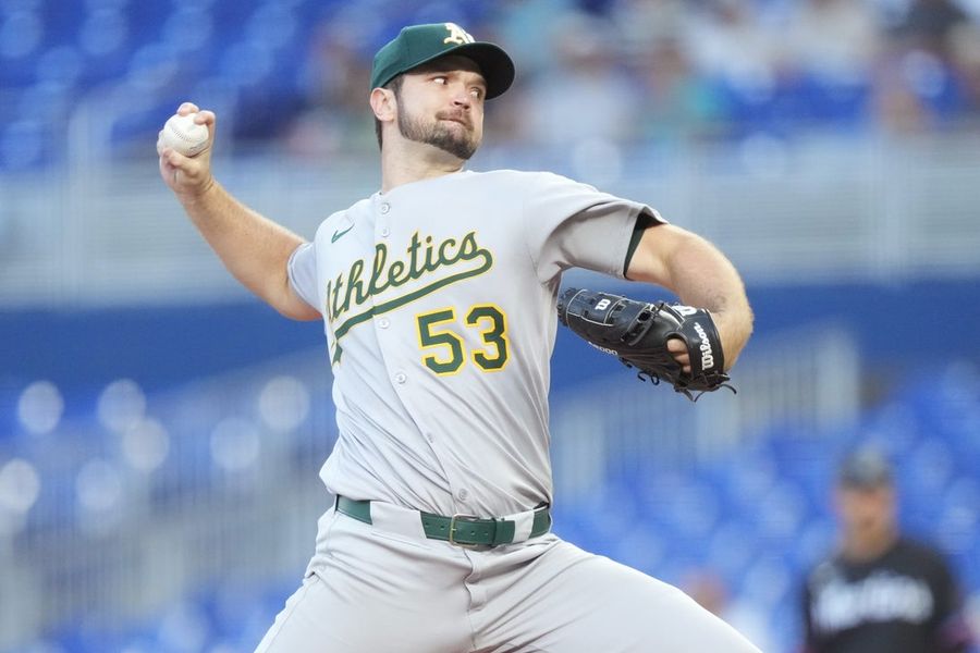 MLB: Athletics at Miami Marlins