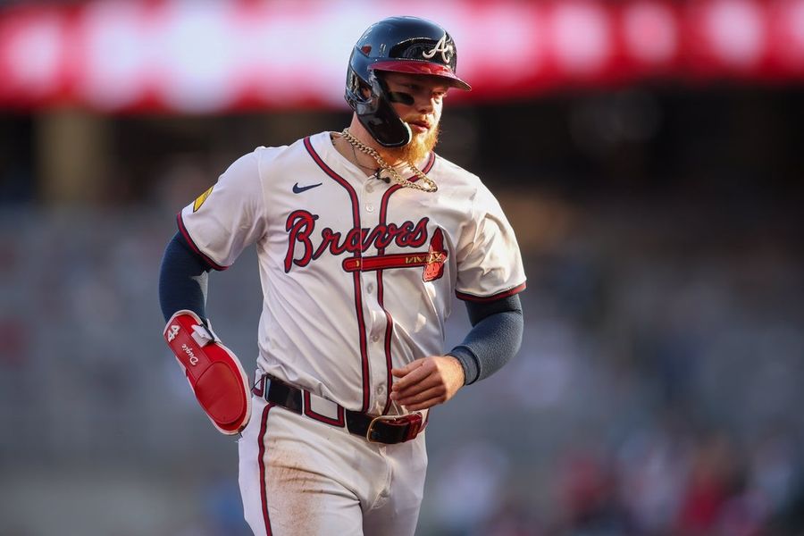 MLB: Los Angeles Dodgers at Atlanta Braves