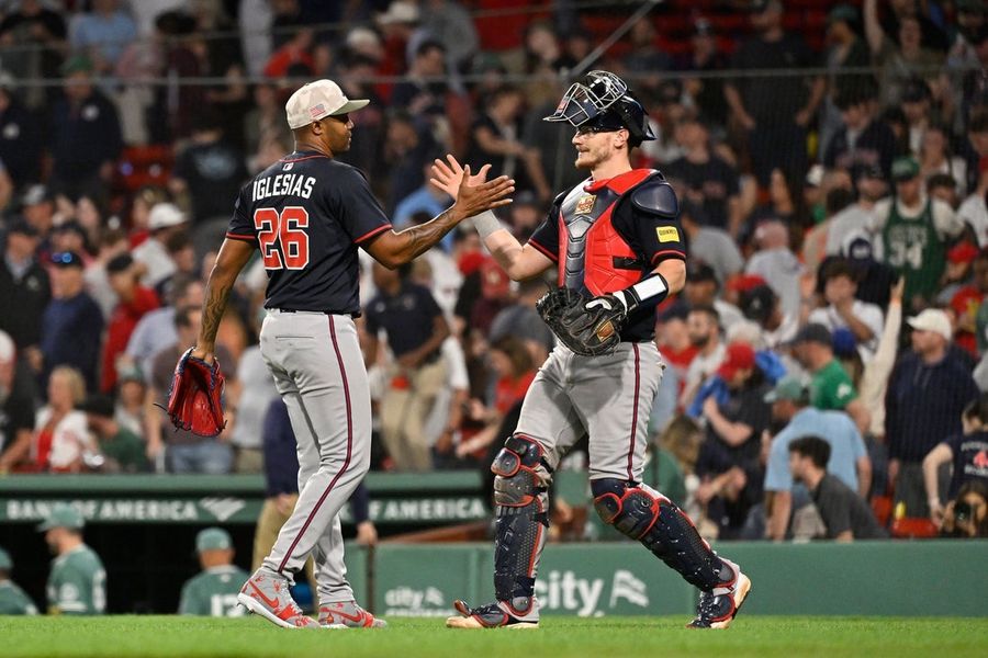 MLB: Atlanta Braves at Boston Red Sox