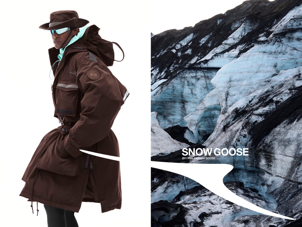 The Snow Goose line designed by Haider Ackermann