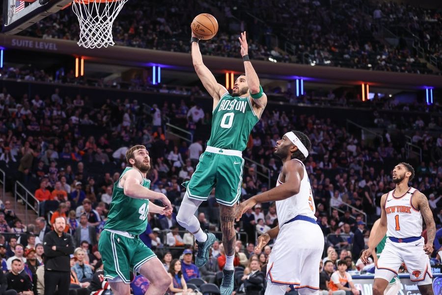 NBA: Playoffs-Boston Celtics at New York Knicks