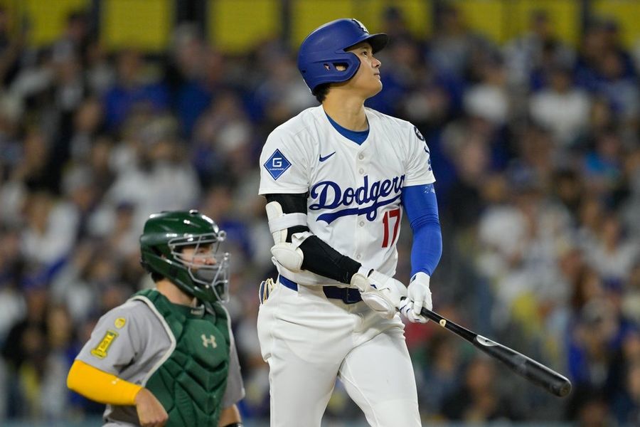 MLB: Athletics at Los Angeles Dodgers