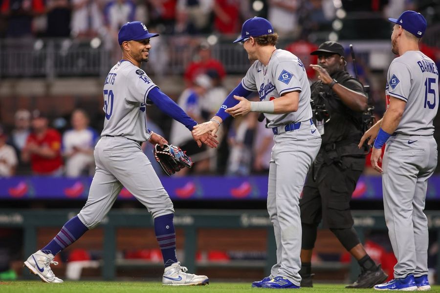 MLB: Los Angeles Dodgers at Atlanta Braves