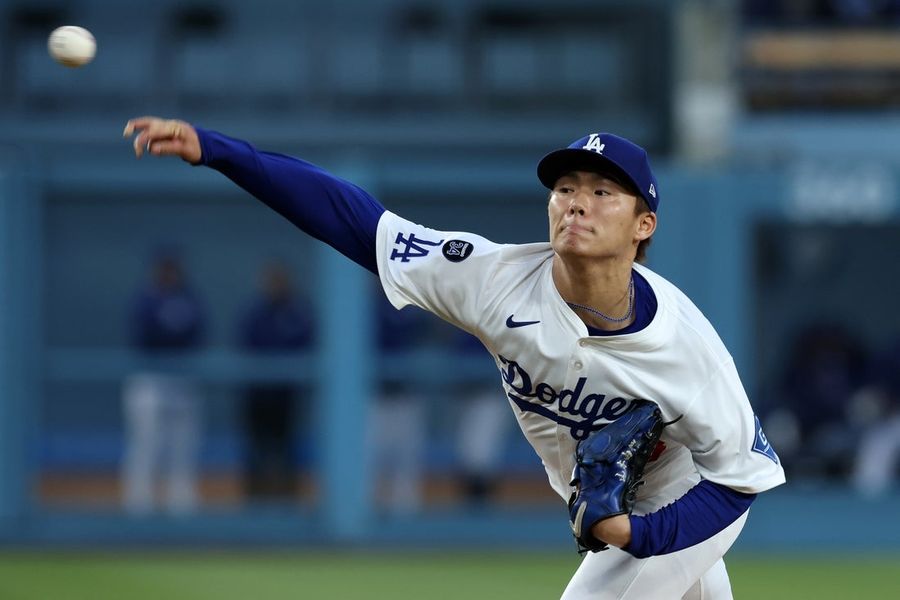 MLB: Athletics at Los Angeles Dodgers