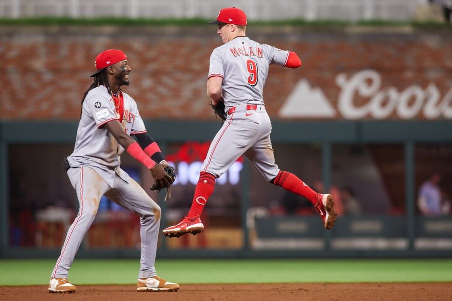 MLB: Cincinnati Reds at Atlanta Braves