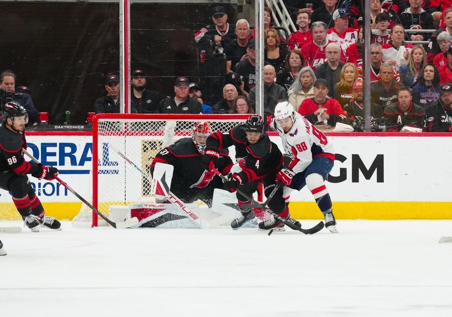 NHL: Stanley Cup Playoffs-Washington Capitals at Carolina Hurricanes