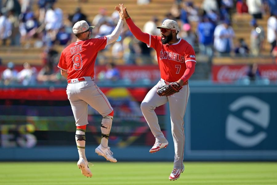 MLB: Los Angeles Angels at Los Angeles Dodgers