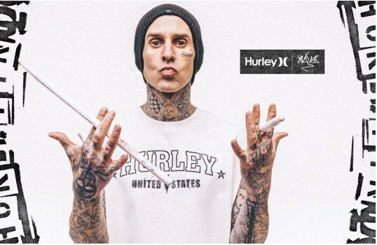 Hurley launches first brand ambassador campaign with Travis Barker.