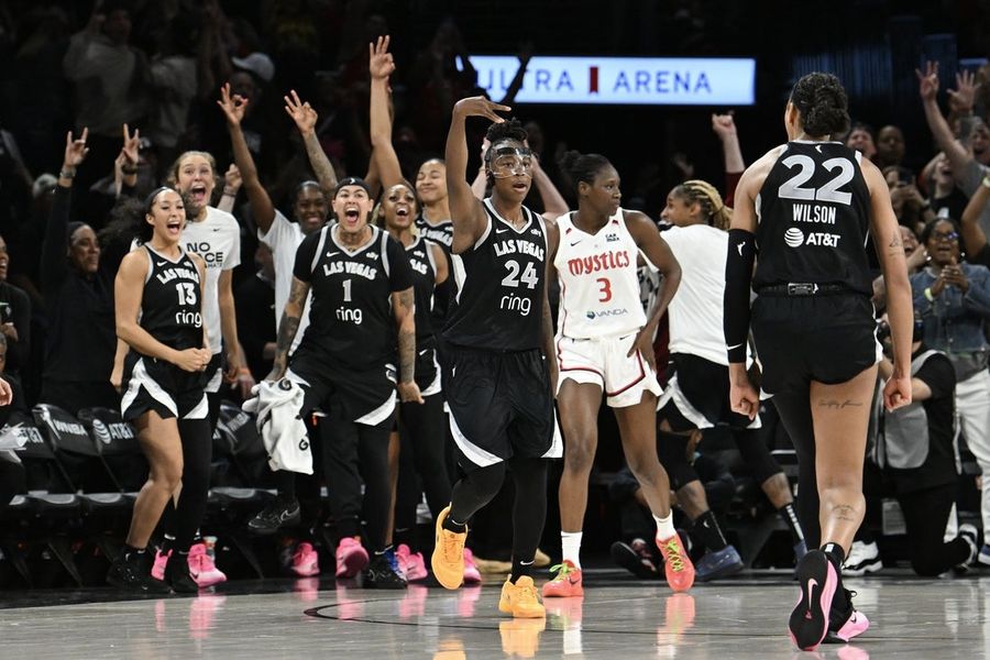 WNBA: Washington Mystics at Las Vegas Aces