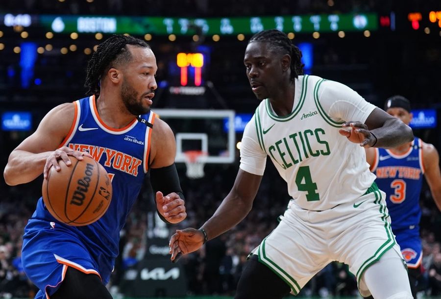 NBA: Playoffs-New York Knicks at Boston Celtics