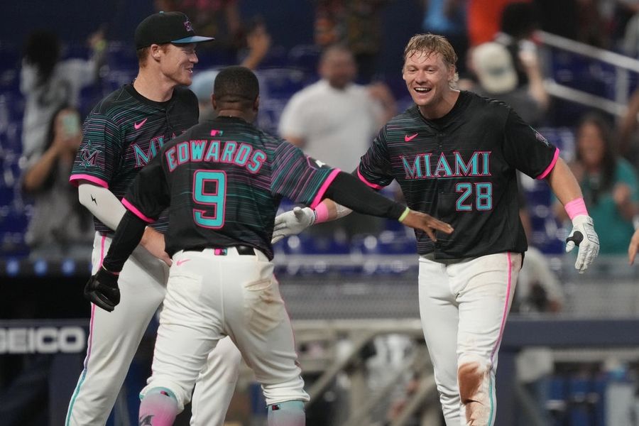 MLB: Athletics at Miami Marlins