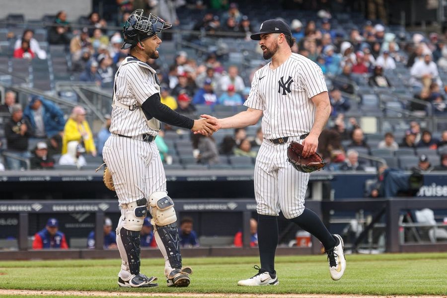 MLB: Texas Rangers at New York Yankees