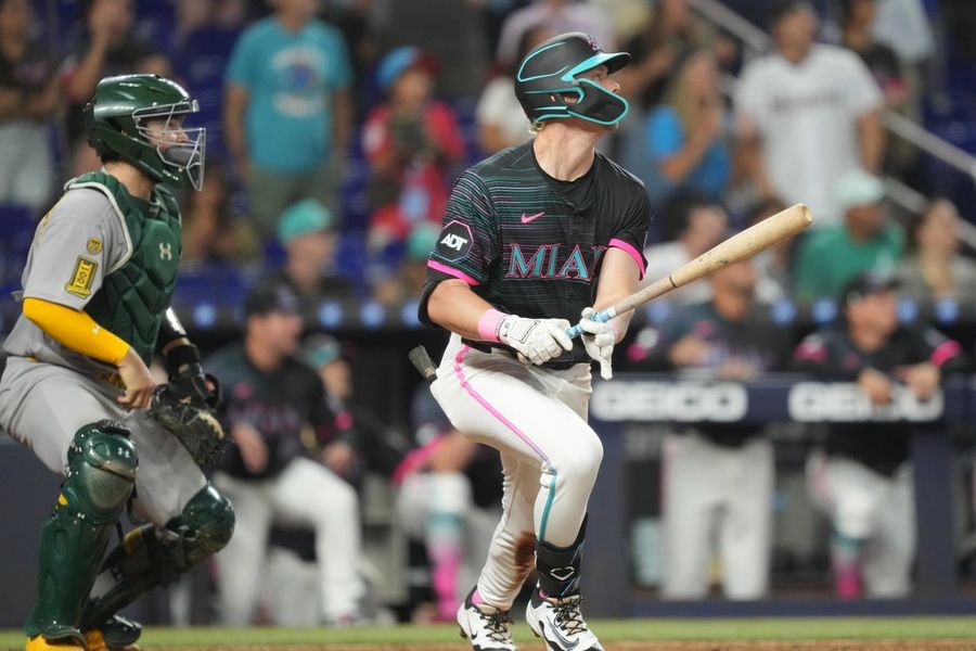 MLB: Athletics at Miami Marlins