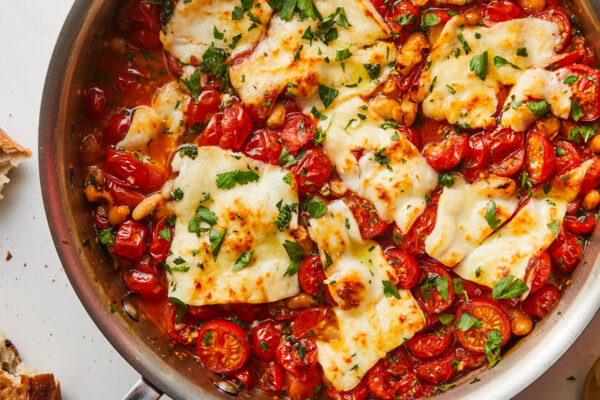 Quick One-Pan Crispy Halloumi Recipe