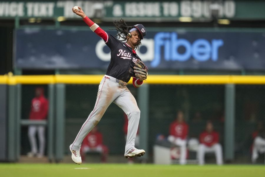 MLB: Washington Nationals at Cincinnati Reds