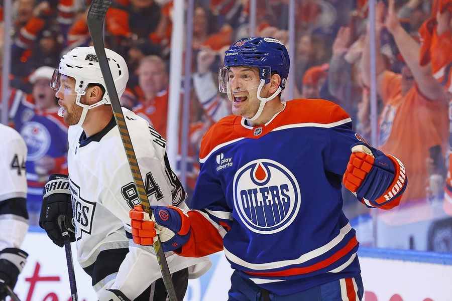 NHL: Stanley Cup Playoffs-Los Angeles Kings at Edmonton Oilers