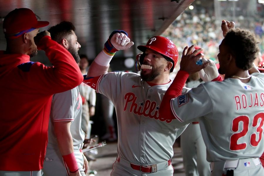 MLB: Philadelphia Phillies at Athletics