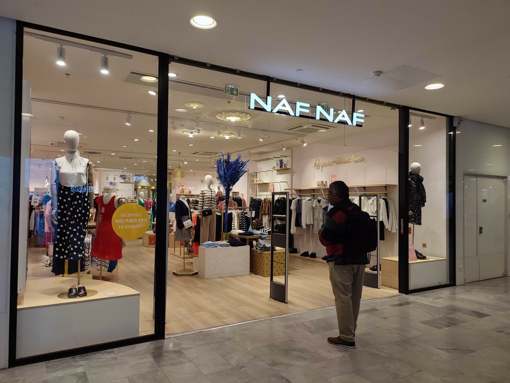 A Naf Naf store in Paris