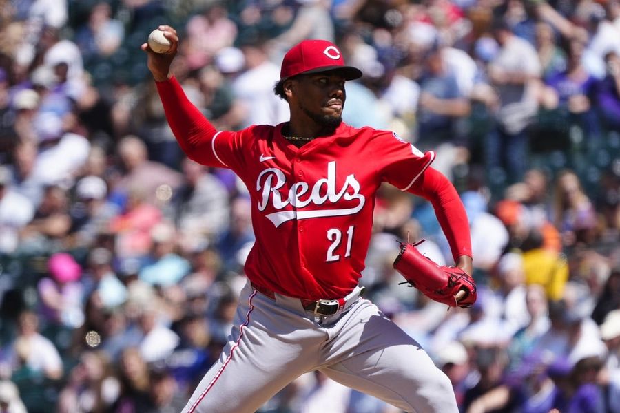 MLB: Cincinnati Reds at Colorado Rockies