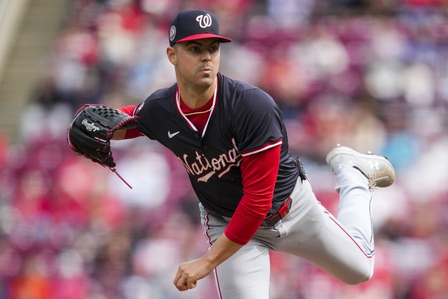 MLB: Washington Nationals at Cincinnati Reds