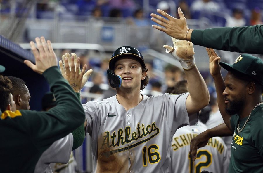 MLB: Athletics at Miami Marlins