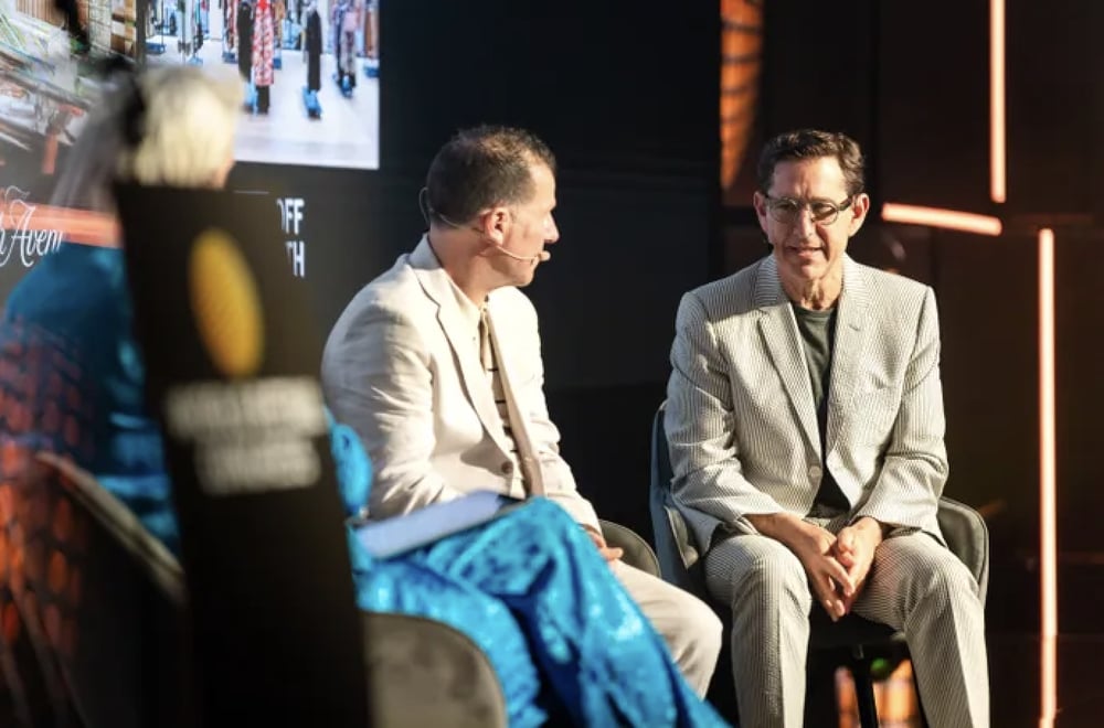 Jamies Salter of Authentic and Richard Baker of Saks Global