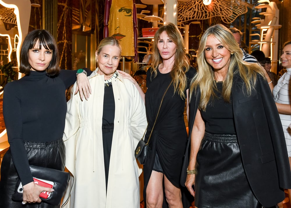 Cassandra Grey, Laura Lendrum, Carole Radziwill and Marigay McKee