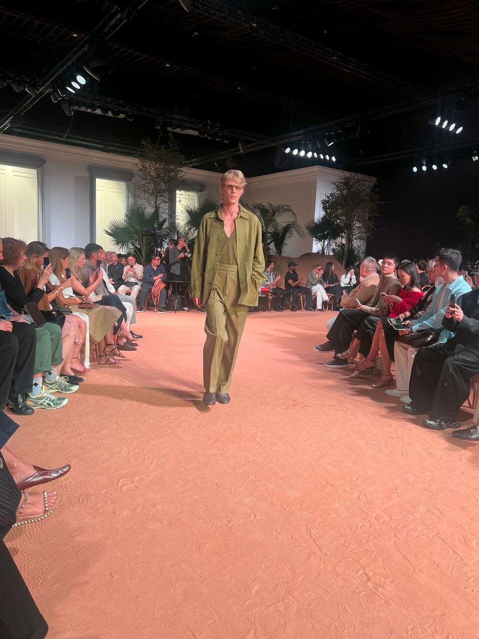 Zegna cruise collection show inside the Dubai Opera