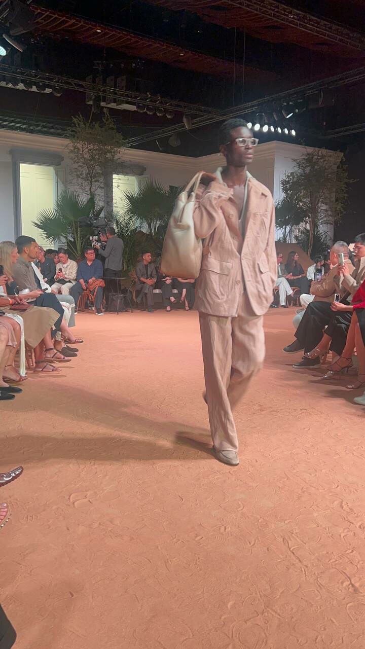 Zegna cruise collection show inside the Dubai Opera