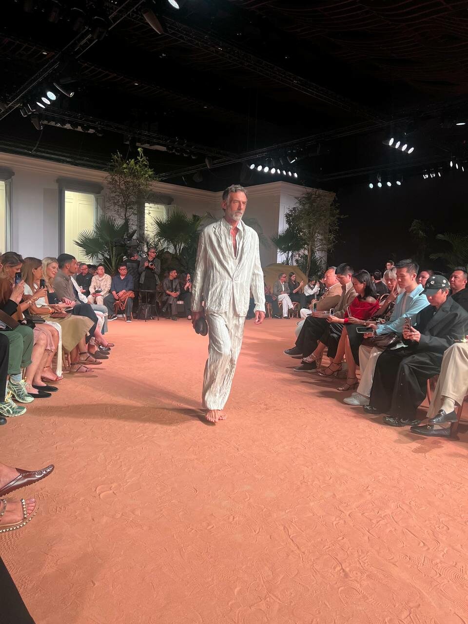 Zegna cruise collection show inside the Dubai Opera