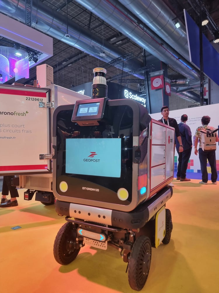 The DPD autonomous delivery vehicle