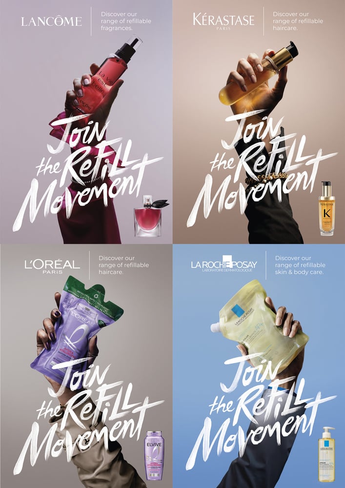 L'Oréal’s ‘Join the Refill Movement’ campaign