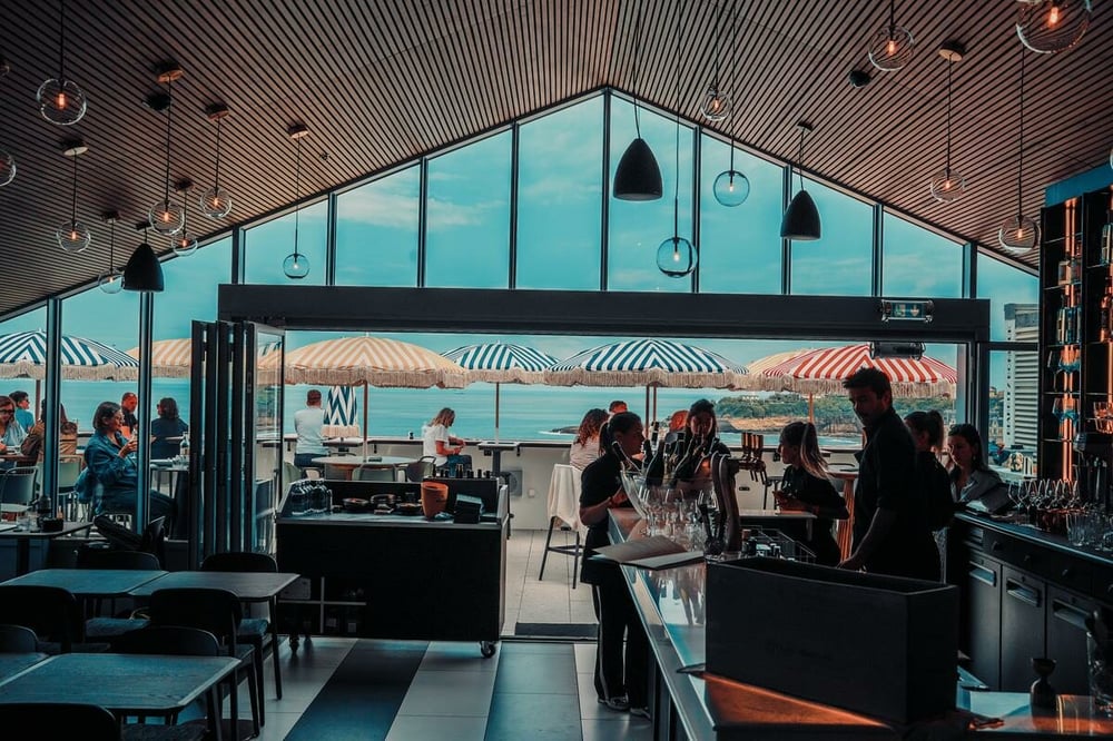 The new rooftop atBiarritz