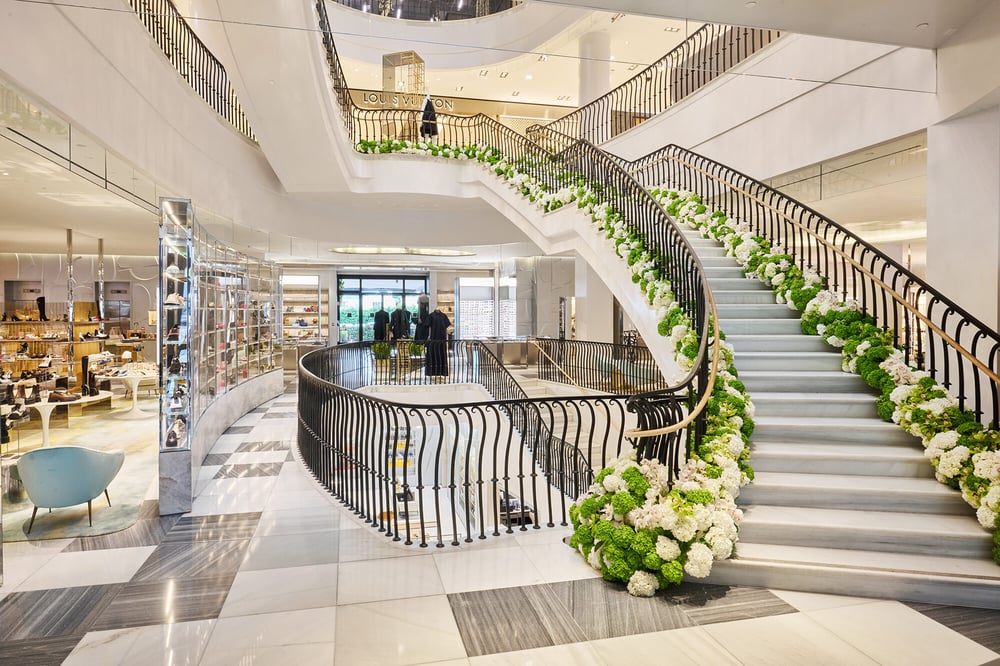 Saks Fifth Avenue Beverley Hills main entrance