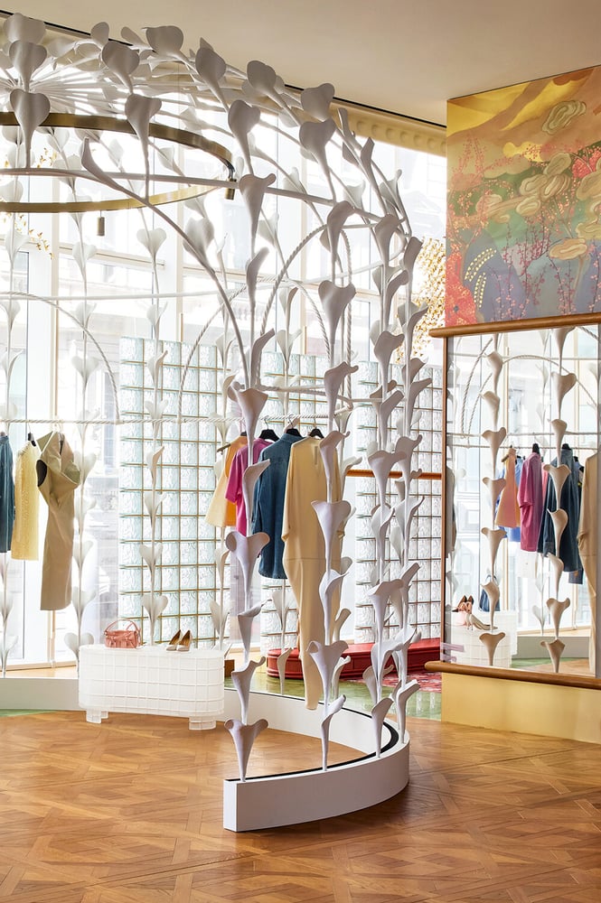 Inside Printemps NYC location