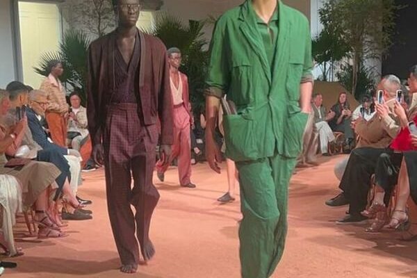 Zegna opens an oasis with stellar show inside Dubai Opera