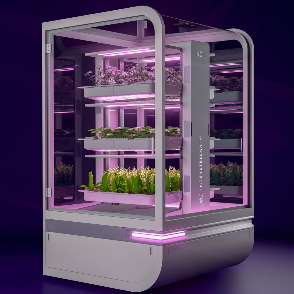 Interstellar Lab's BioPod, L'Oréal's vertical farm